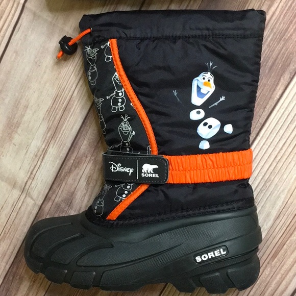 Limited Edition Disney x Sorel Youth Flurry Frozen Olaf Boots - Picture 3 of 10
